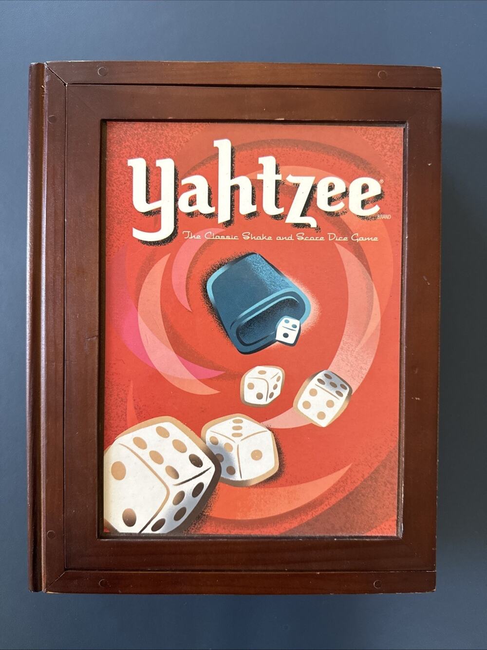 Yahtzee Vintage Game Collection Board Game Bookshelf Edition Parker Brothers